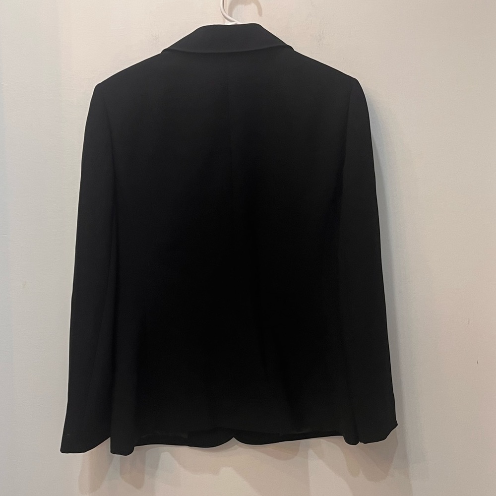 Tahari Black blazer jacket sz 10 - Picture 7 of 7